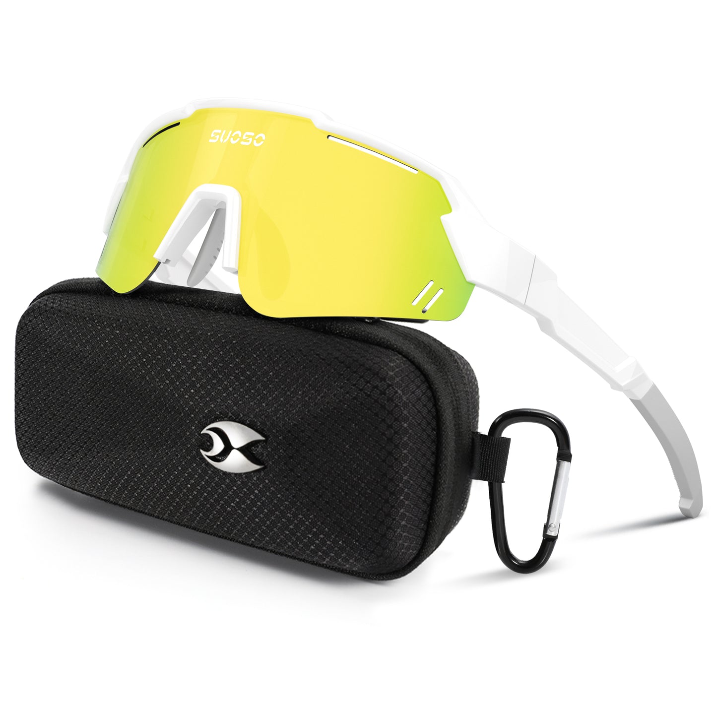 suoso Kids Sports Polarized Sunglasses: Youth Baseball Sun Glasses Cycling Goggles for Boys Girls Age 6-12 Lightweight TR90